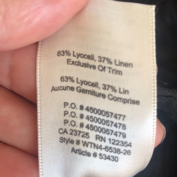 Wilfred Linen Blend Shorts w/Drawstring - Picture 6 of 8